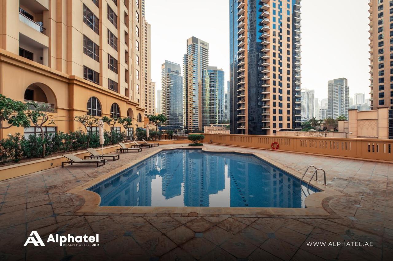 دبي Alphatel Beach Hostel Jbr المظهر الخارجي الصورة