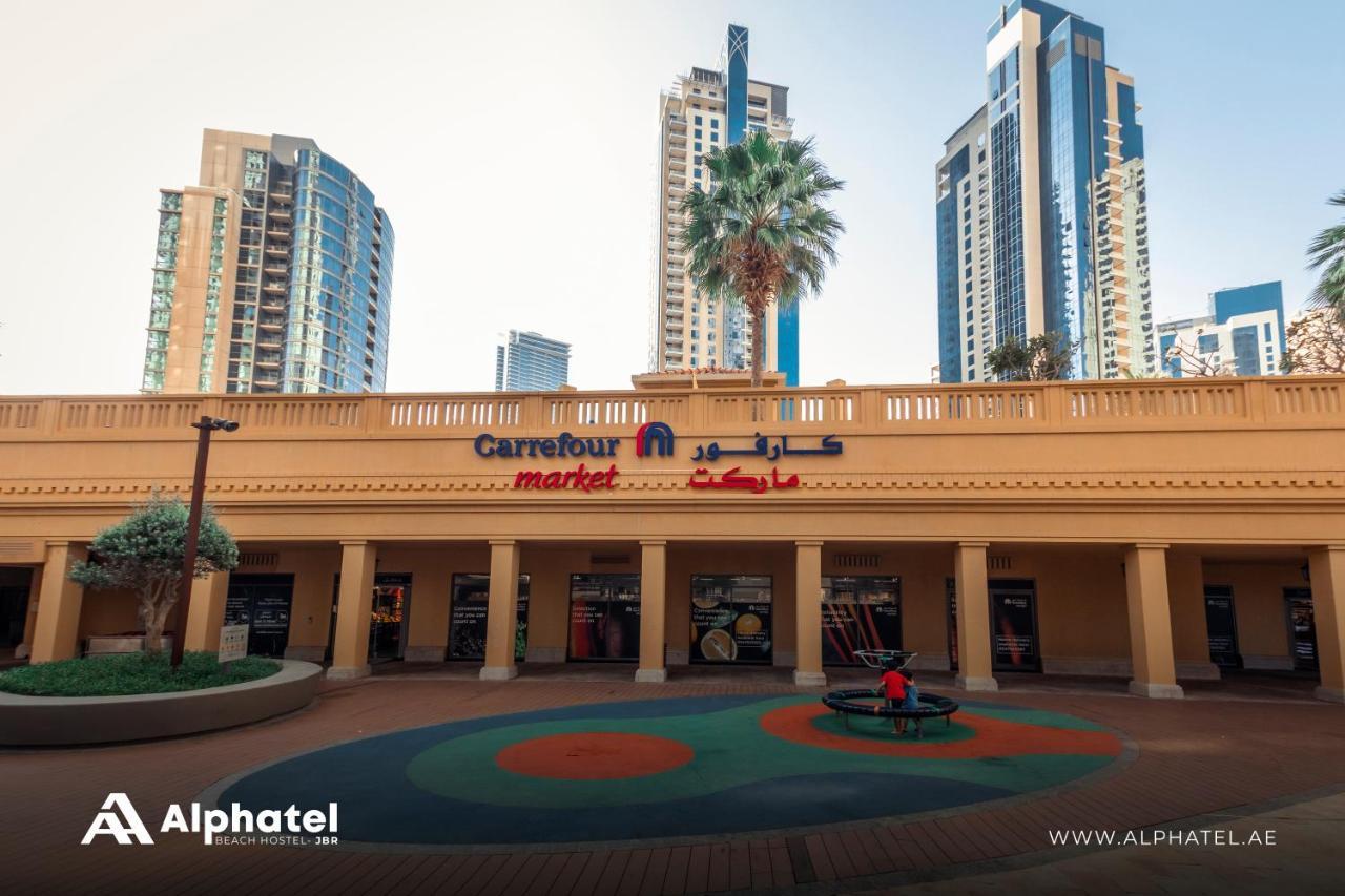 دبي Alphatel Beach Hostel Jbr المظهر الخارجي الصورة