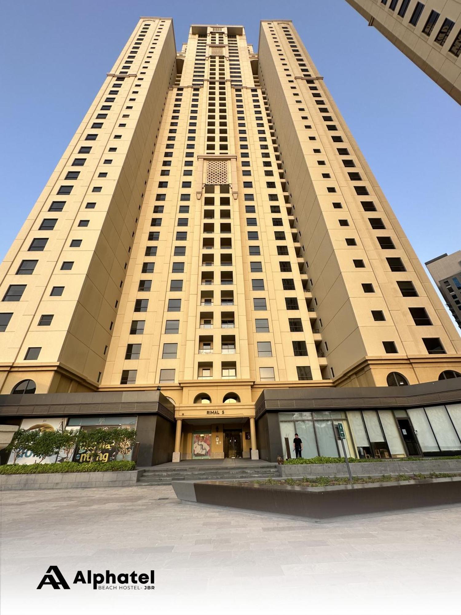 دبي Alphatel Beach Hostel Jbr المظهر الخارجي الصورة