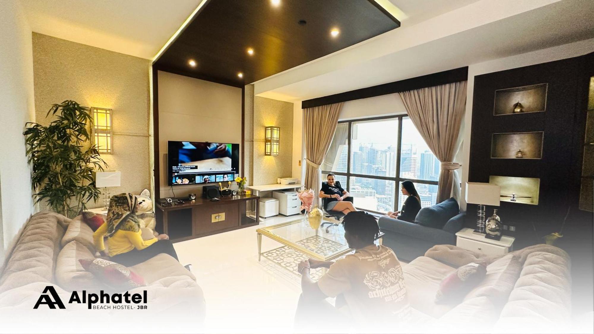 دبي Alphatel Beach Hostel Jbr المظهر الخارجي الصورة