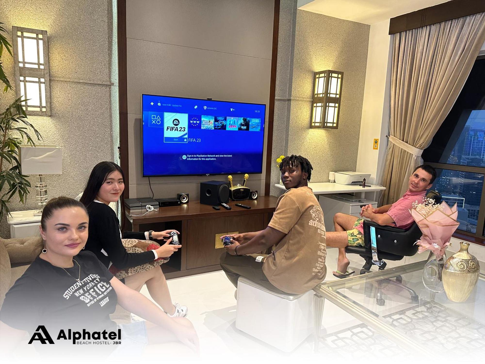 دبي Alphatel Beach Hostel Jbr المظهر الخارجي الصورة