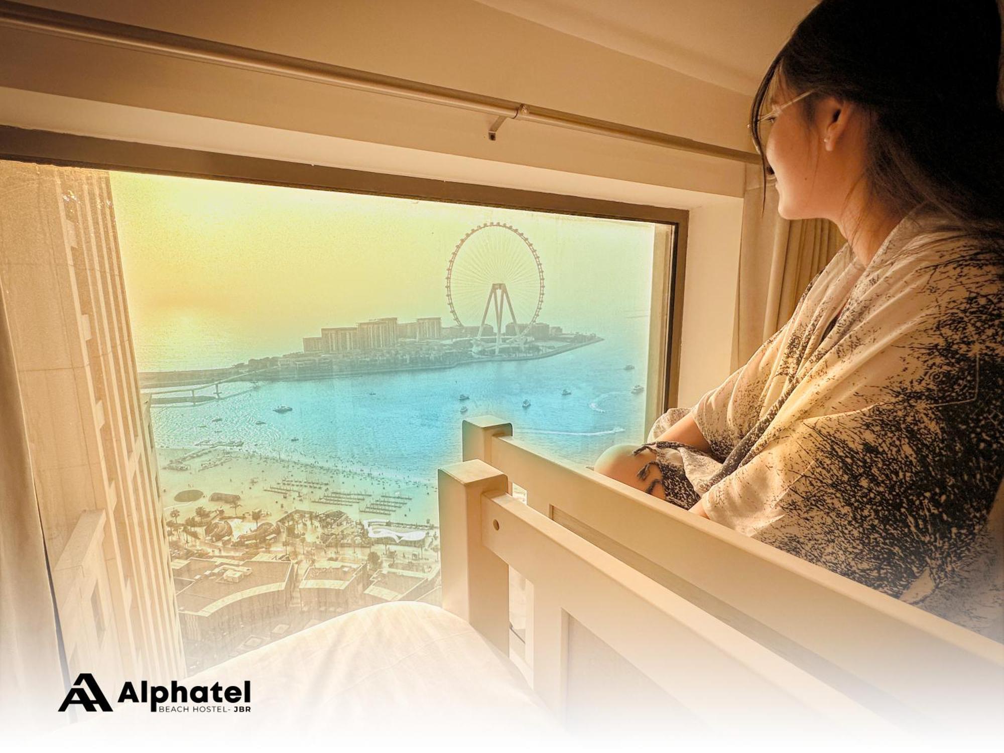دبي Alphatel Beach Hostel Jbr المظهر الخارجي الصورة